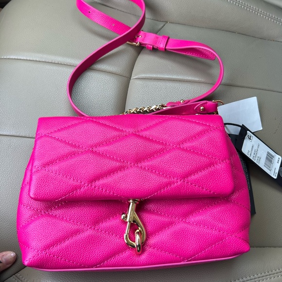 NWT REBECCA MINKOFF EDIE CROSSBODY

Color: Cosmic Pink - Picture 3 of 6